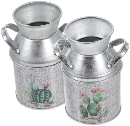 Unomor 8pcs Vintage Pitcher Vase Set
