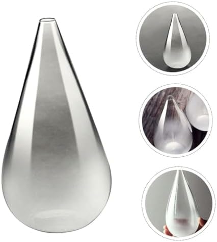 Alipis Transparent Glass Flower Vase for Home Decor