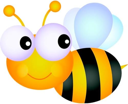 CafePress Bumble Bee Round 4 Inch MDF Holiday Ornament