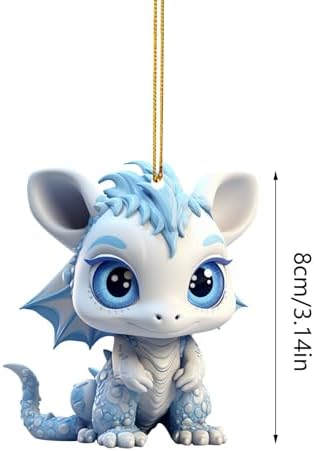 Cute Baby Dragon Egg Indoor Hanging Ornament