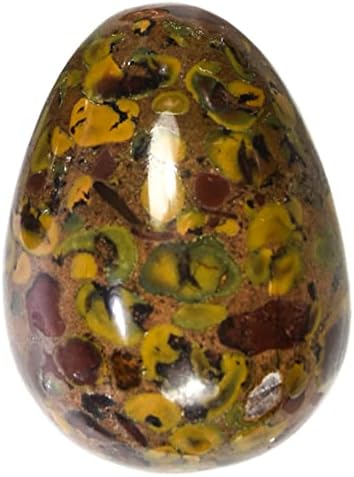 HQRP 23 Inch Egg Shaped Jasper Gemstone with Stand