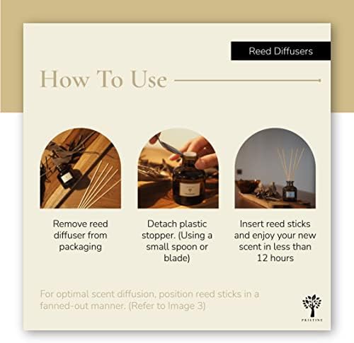 Pristine Hotel Scent Diffuser Refill Fresh Rose Tangerine Cedarwood