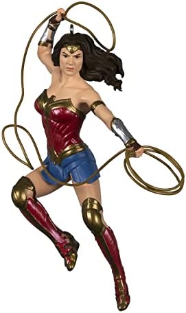 2022 Hallmark Keepsake Christmas Ornament Wonder Woman and The Lasso of Truth