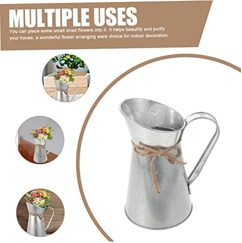 BESPORTBLE Chic Vintage Iron Art Flower Bucket