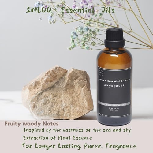 Skyspaces Fragrance Oil for Diffusers - Natural Cedar Amber Scent