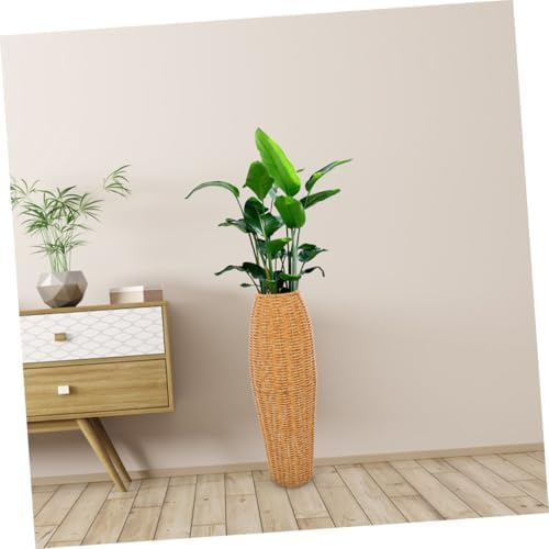2pcs Rustic Woven Vase for Living Room Decor