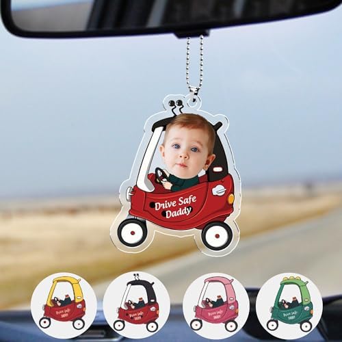 Personalized Car Photo Ornament for Dad