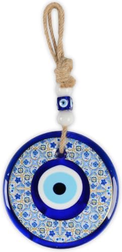 5 Inch Evil Eye Bead Wall Hanging Ornament