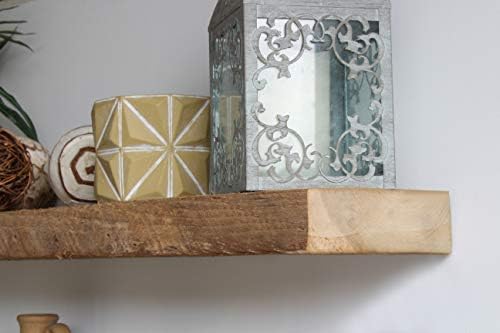 Urban Legacy Reclaimed Barnwood Floating Shelves Set of 2