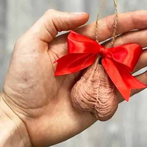 3D Funny Christmas Ball Ornament Pendant for Tree