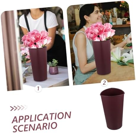 Triangular Flower Vase for Florists and Home Decor