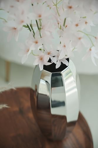YcQuixoti Prismatic Mirror Vase 1209 Inches Tall