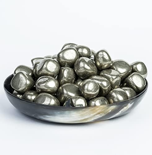 Golden Pyrite Tumbled Stones - 13 Piece Healing Set