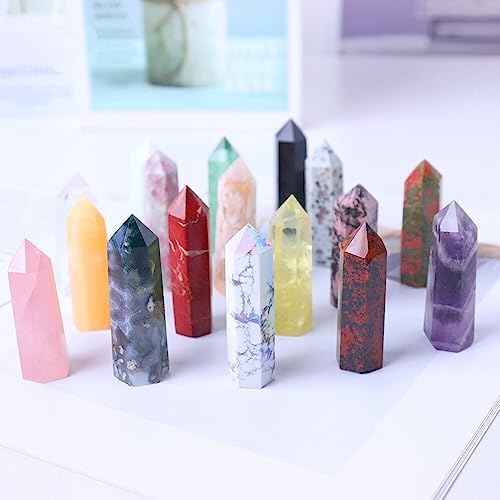 PEKMAR Green Fluorite Crystal Tower Home Decoration