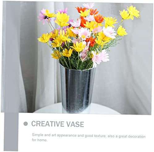 Garneck Iron Art Flower Bucket Vase Decor