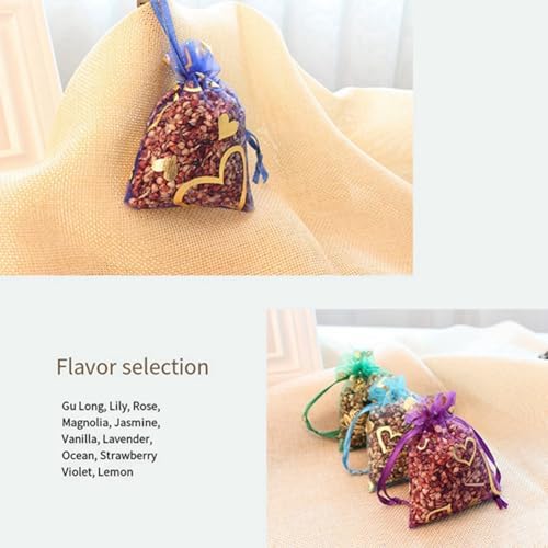 30 Pack Lavender Sachet Bags for Home and Wardrobe Odor Control