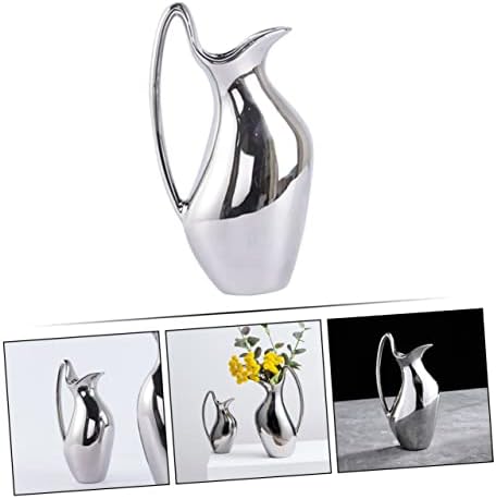 Bestyard Creative Pitcher Ceramic Vase for Home Office Decor