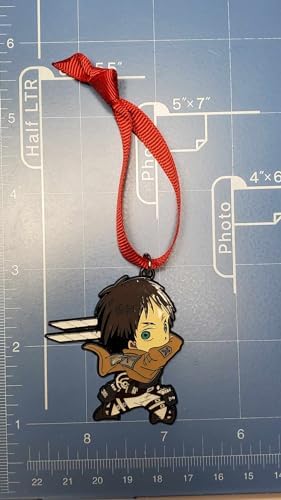 Fandom Emporium Attack on Titan Eren Levi Christmas Ornament