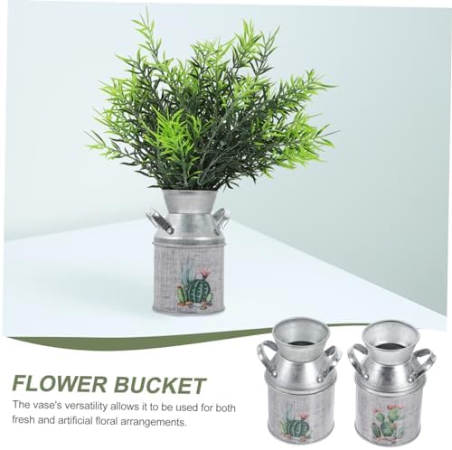 Unomor 8pcs Vintage Pitcher Vase Set