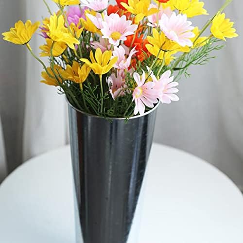 VICASKY Iron Art Flower Vase for Home Office Decor
