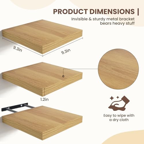 Fun Memories 93 Inch Floating Shelves Set of 3