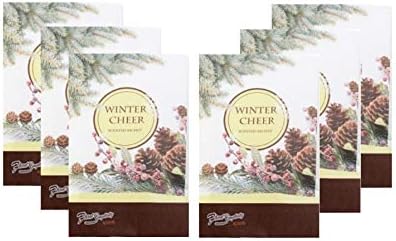 Floral Simplicity Winter Cheer Scented Sachets Pack of 6