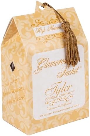 Elanze Designs Tyler Candle High Maintenance Scented Sachet and Car Freshener Bundle