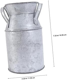 ABOOFAN Retro Iron Art Flower Vase for Home Decor