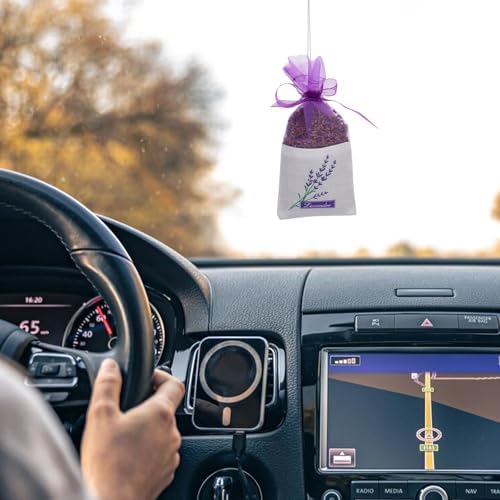 Wakauto 30pcs Purple Lavender Sachet Bags for Storage and Home Fragrance