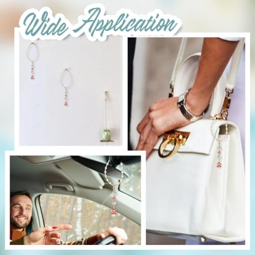 DELORIGIN Evil Eye Car Hanging Ornament Heart Shape