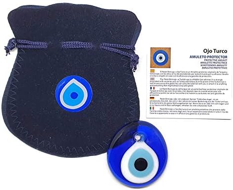 Mystic Jewels Wall Hanging Evil Eye Ornament with Bag