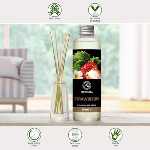 Strawberry Aroma Reed Diffuser Refill 68 Fl Oz