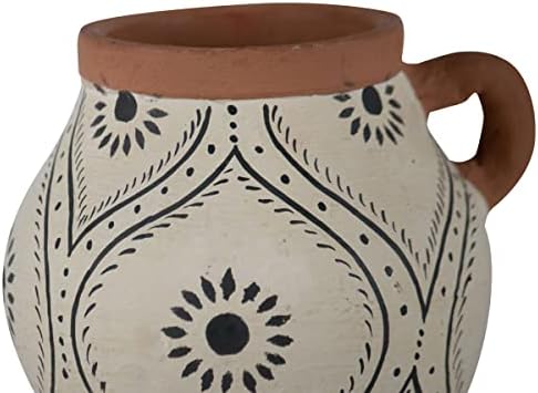 Foreside Home and Garden Natural Terracotta Bud Vase