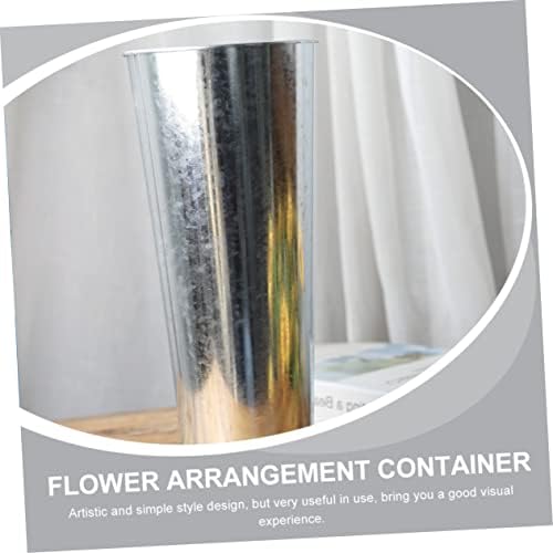 Garneck Iron Art Flower Bucket Vase Decor