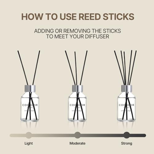 Cocodor Classic Reed Diffuser Set - White Jasmine 34oz