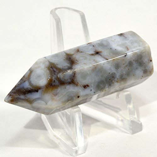 HQRP 2 Ocean Jasper Point Natural Crystal Decor Specimen