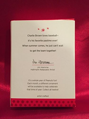 Hallmark Keepsake Ornament Peanuts Gang Charlies Favorite Pastime 11th in Series 2013