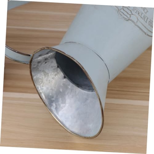 Rustic Metal Pitcher Vase Decor for Home Wedding Events