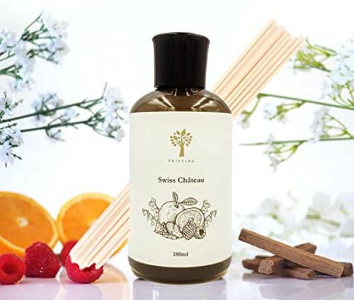Pristine Hotel Scent Diffuser Refill Fresh Rose Tangerine Cedarwood