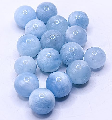 HQRP Blue Aquamarine Sphere Crystal Mineral Collectible Ball