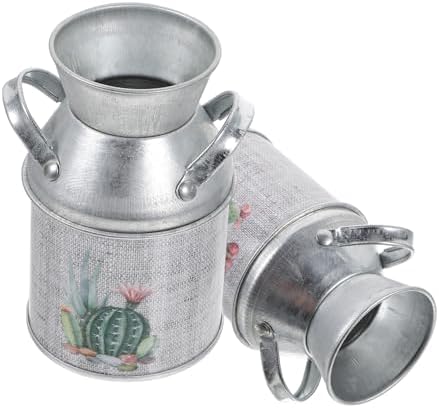 Unomor 8pcs Vintage Pitcher Vase Set