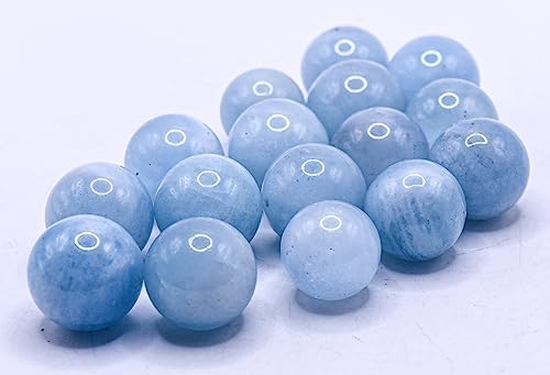 HQRP Blue Aquamarine Sphere Crystal Mineral Collectible Ball
