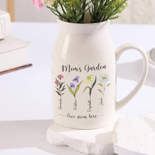 Personalized Flower Vase for Home Decor and Gifts