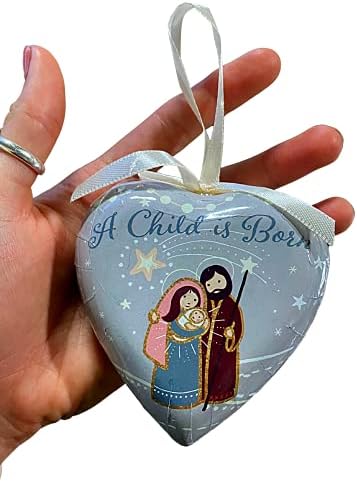 Needzo 2024 Christian Christmas Ornament Pack of 6