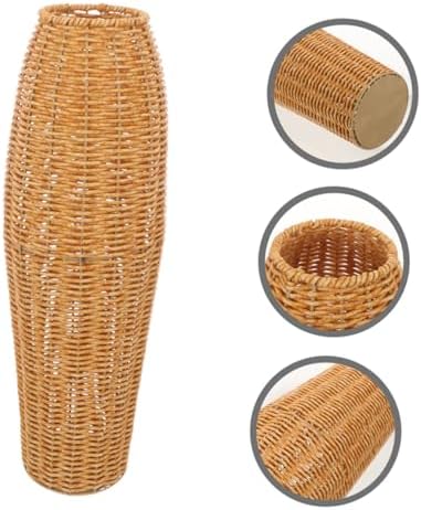 2pcs Rustic Woven Vase for Living Room Decor