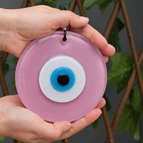 BCS Pink Evil Eye Wall Hanging Decor