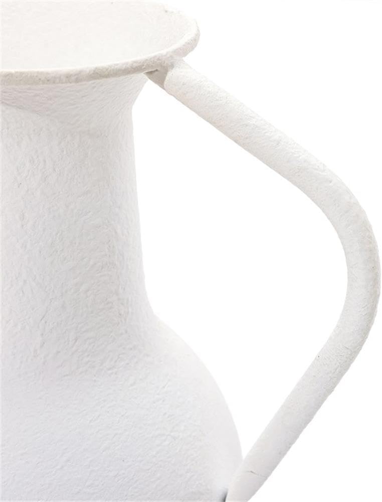 LuxenHome 2 Pc Iron Metal Pitcher Vase Set