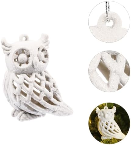 2pcs Adorable Christmas Tree Hanging Owl Decorations