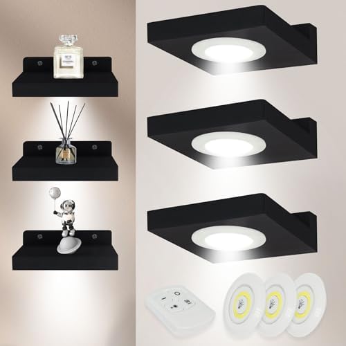 Qupui Small Floating Shelves Wall Set of 3