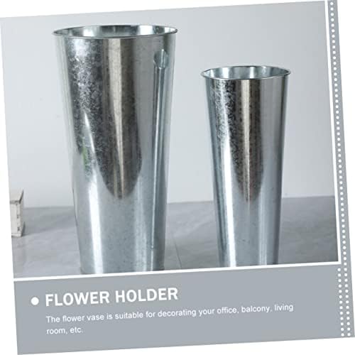 Garneck Iron Art Flower Bucket Vase Decor